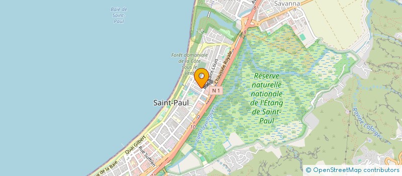 localisation de l'entreprise MONSIEUR NICOLAS VAUDEMONT à SAINT-PAUL