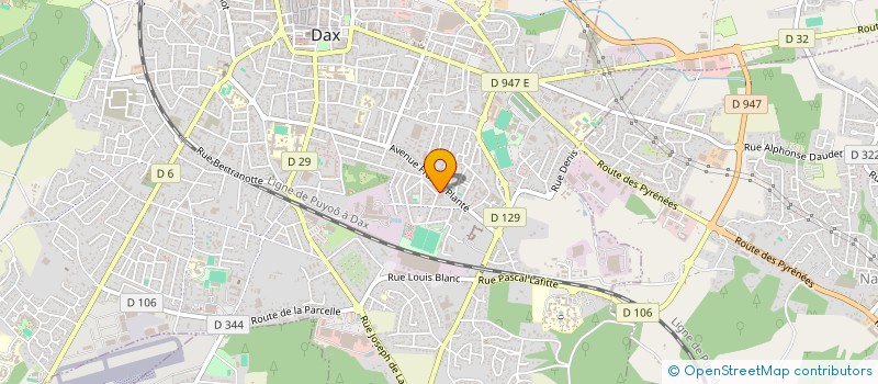 localisation de l'entreprise MONSIEUR NICOLAS VAULAY à DAX