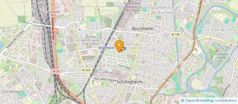 localisation de l'entreprise MONSIEUR NICOLAS VAUTRIN à SCHILTIGHEIM