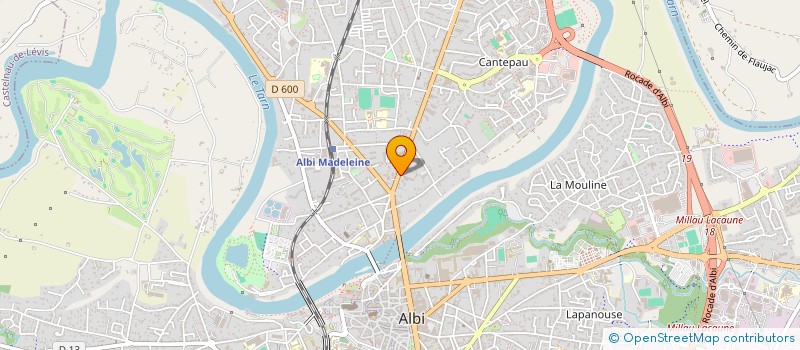 localisation de l'entreprise MONSIEUR NICOLAS VAYSSE à ALBI