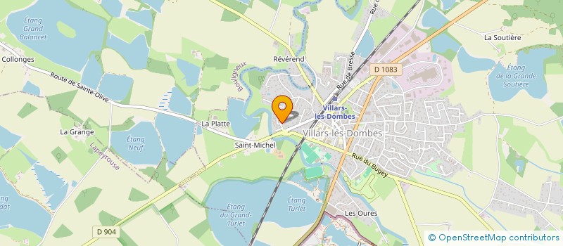 localisation de l'entreprise MONSIEUR NICOLAS VEILLON  VERSAILLEUX