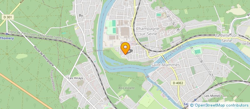 localisation de l'entreprise MONSIEUR NICOLAS VELIN à CHAMPAGNE-SUR-SEINE