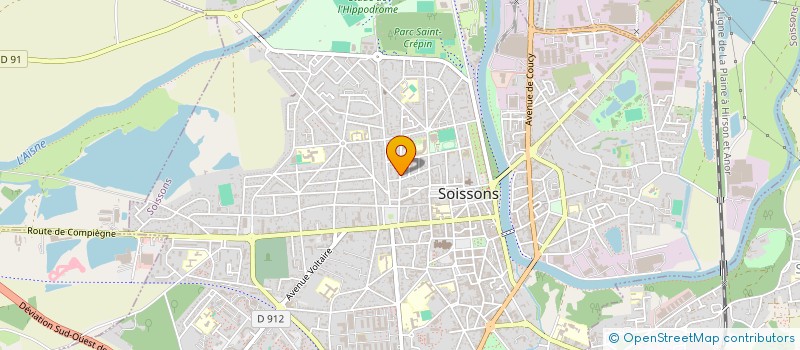 localisation de l'entreprise MONSIEUR NICOLAS VELLE à SOISSONS