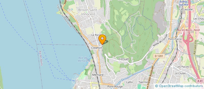 localisation de l'entreprise MONSIEUR NICOLAS VENET à AIX-LES-BAINS