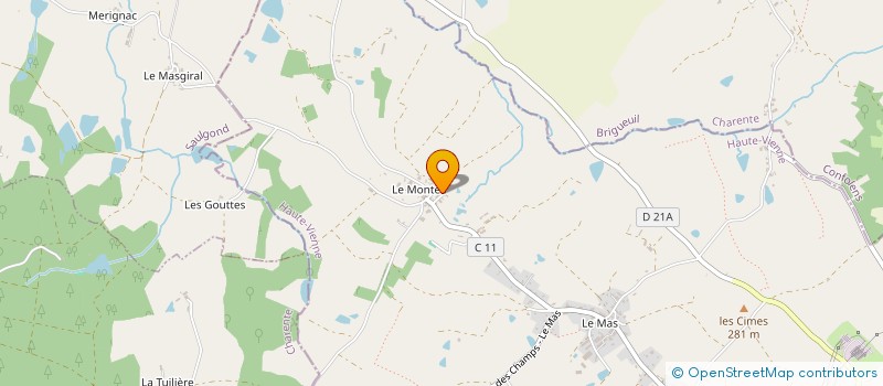 localisation de l'entreprise MONSIEUR NICOLAS VERACX  ORADOUR-SUR-GLANE