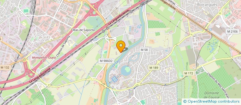 localisation de l'entreprise MONSIEUR NICOLAS VERBAL à LATTES