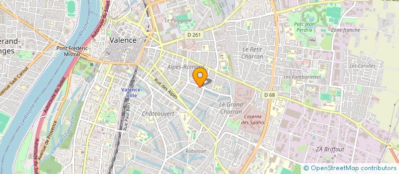 localisation de l'entreprise MONSIEUR NICOLAS VERBIST  VALENCE