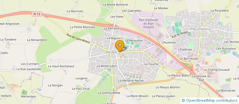 localisation de l'entreprise MONSIEUR NICOLAS VERDES  BEDEE