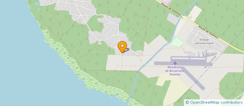 localisation de l'entreprise MONSIEUR NICOLAS VERDON  BISCARROSSE