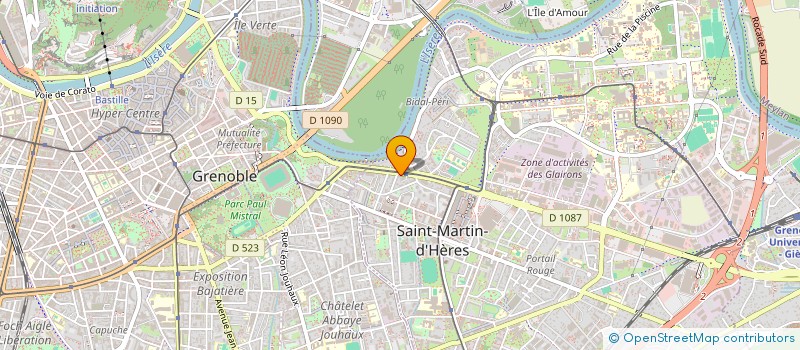 localisation de l'entreprise MONSIEUR NICOLAS VERE  SAINT-MARTIN-D'HERES