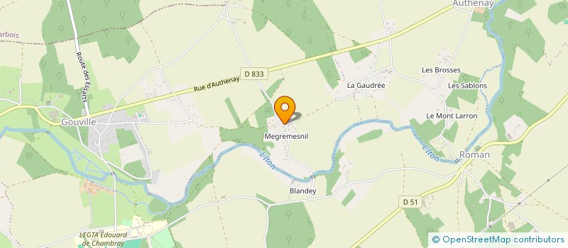 localisation de l'entreprise MONSIEUR NICOLAS VERGNON  MESNILS-SUR-ITON