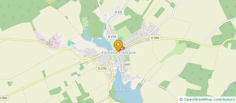 localisation de l'entreprise MONSIEUR NICOLAS VERNAZ  FONTAINE-FRANCAISE