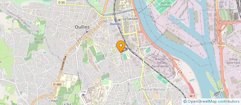 localisation de l'entreprise MONSIEUR NICOLAS VEROONE  OULLINS-PIERRE-BENITE