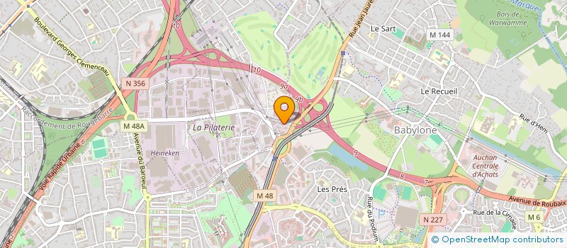 localisation de l'entreprise MONSIEUR NICOLAS VI  VILLENEUVE D ASCQ