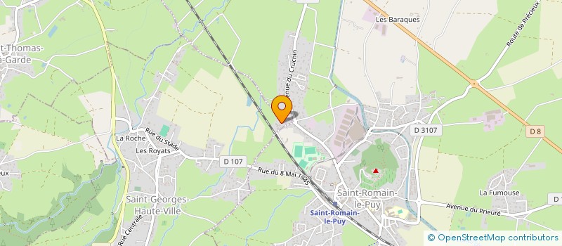 localisation de l'entreprise MONSIEUR NICOLAS VIAL à SAINT-GEORGES-HAUTE-VILLE