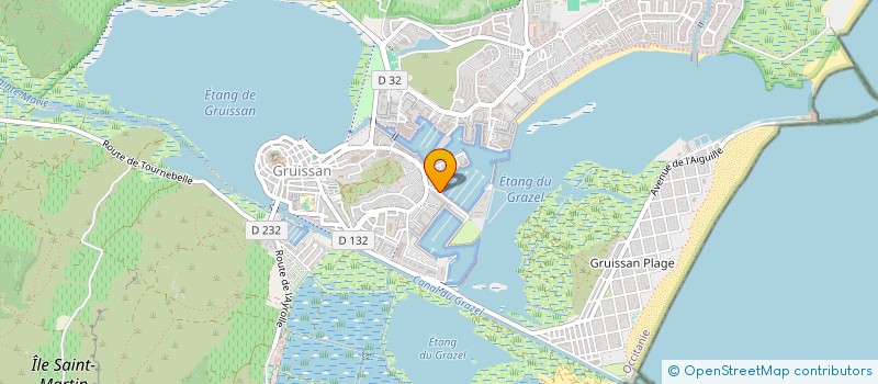 localisation de l'entreprise MONSIEUR NICOLAS VIALE  GRUISSAN