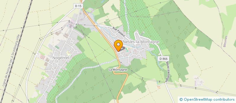 localisation de l'entreprise MONSIEUR NICOLAS VIARD  NESLES-LA-MONTAGNE