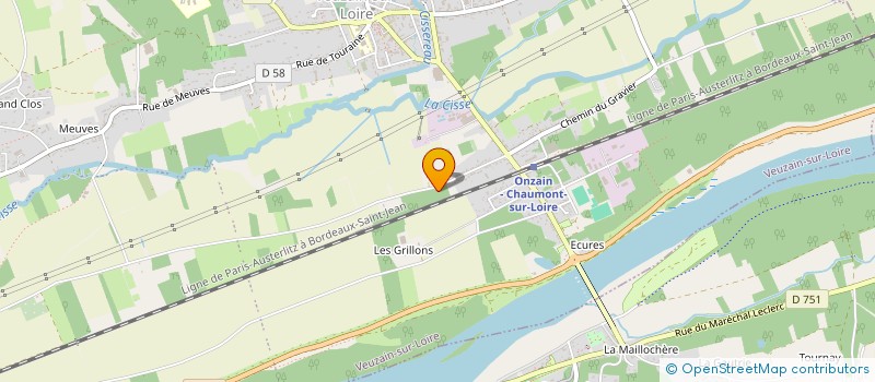 localisation de l'entreprise MONSIEUR NICOLAS VICTOR  VEUZAIN-SUR-LOIRE