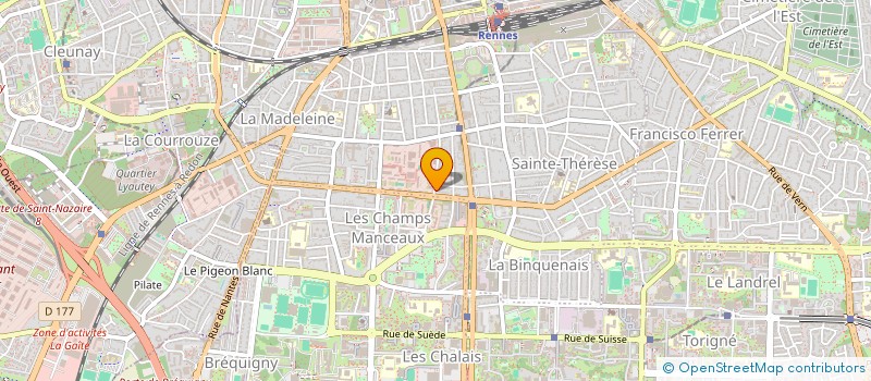 localisation de l'entreprise MONSIEUR NICOLAS VIDAL à RENNES