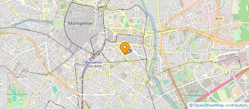 localisation de l'entreprise MONSIEUR NICOLAS VIDAL à MONTPELLIER