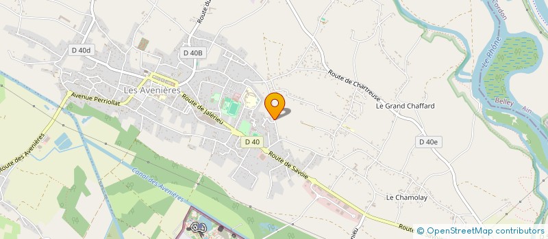 localisation de l'entreprise MONSIEUR NICOLAS VIDAL à LES AVENIERES VEYRINS-THUELLIN