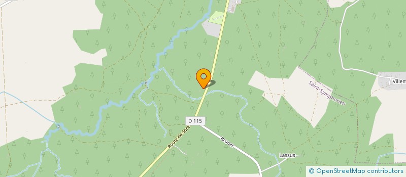 localisation de l'entreprise MONSIEUR NICOLAS VIDAL RIBEIL  CAZALIS