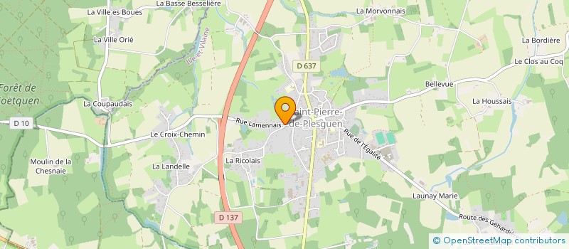 localisation de l'entreprise MONSIEUR NICOLAS VIDAMENT  MESNIL-ROC'H