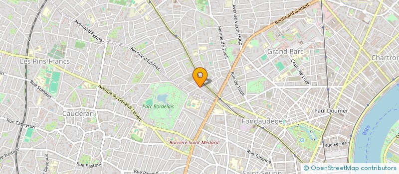 localisation de l'entreprise MONSIEUR NICOLAS VIDOT à LE BOUSCAT