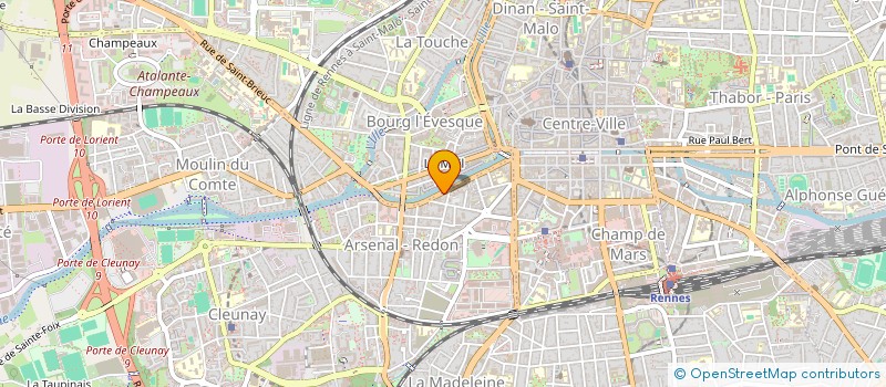 localisation de l'entreprise MONSIEUR NICOLAS VIGNAULT  RENNES
