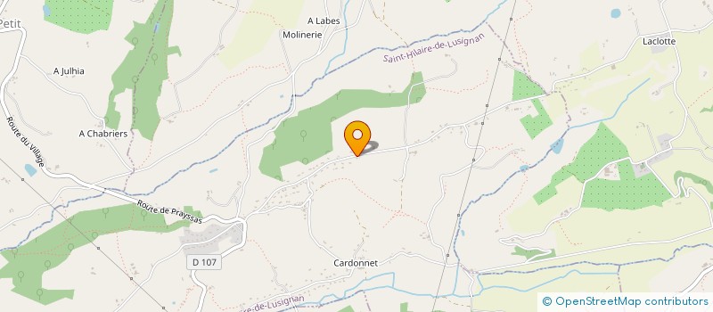 localisation de l'entreprise MONSIEUR NICOLAS VIGNE à SAINT-HILAIRE-DE-LUSIGNAN