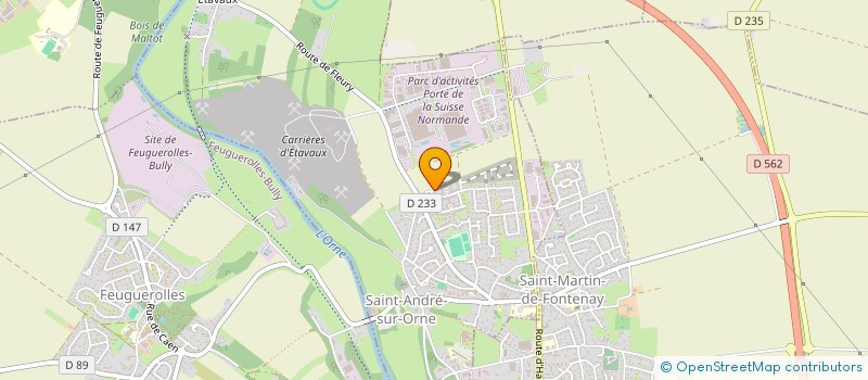 localisation de l'entreprise MONSIEUR NICOLAS VIGNON  SAINT-ANDRE-SUR-ORNE