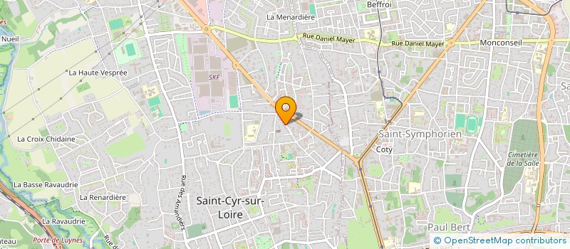 localisation de l'entreprise MONSIEUR NICOLAS VIGOT à SAINT-CYR-SUR-LOIRE