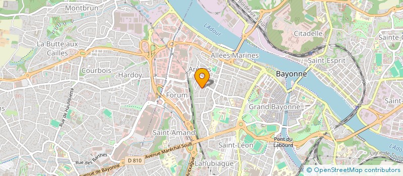 localisation de l'entreprise MONSIEUR NICOLAS VIGUERA à BAYONNE