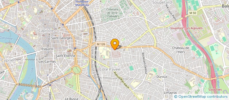 localisation de l'entreprise MONSIEUR NICOLAS VIGUIER  CARBONNE