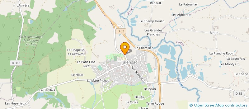 localisation de l'entreprise MONSIEUR NICOLAS VILBOUX à TALENSAC