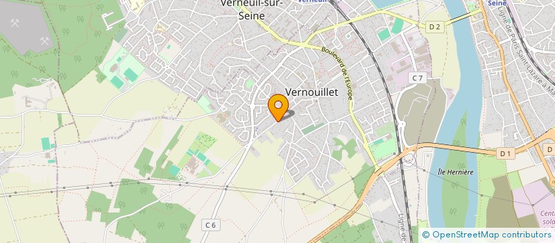 localisation de l'entreprise MONSIEUR NICOLAS VILET à VERNOUILLET