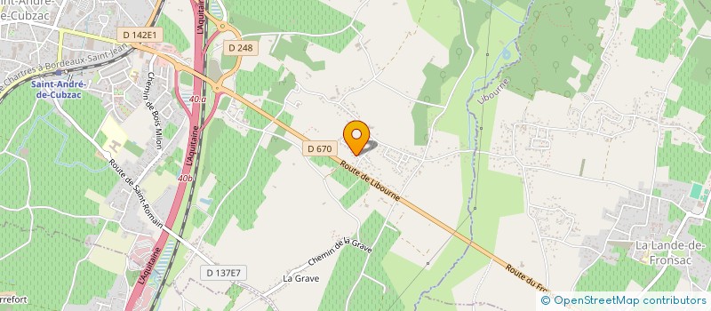 localisation de l'entreprise MONSIEUR NICOLAS VILLAUME  SAINT-ANDRE-DE-CUBZAC