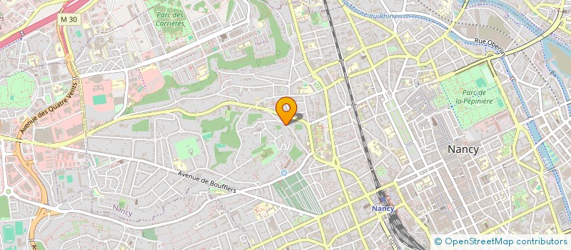 localisation de l'entreprise MONSIEUR NICOLAS VILLEMIN  NANCY