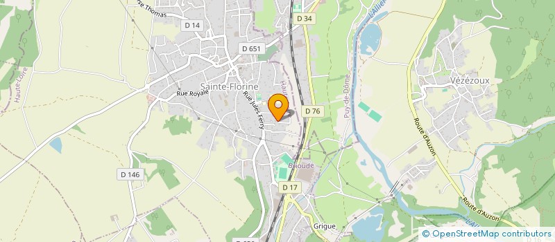 localisation de l'entreprise MONSIEUR NICOLAS VILLEPREUX  SAINTE-FLORINE