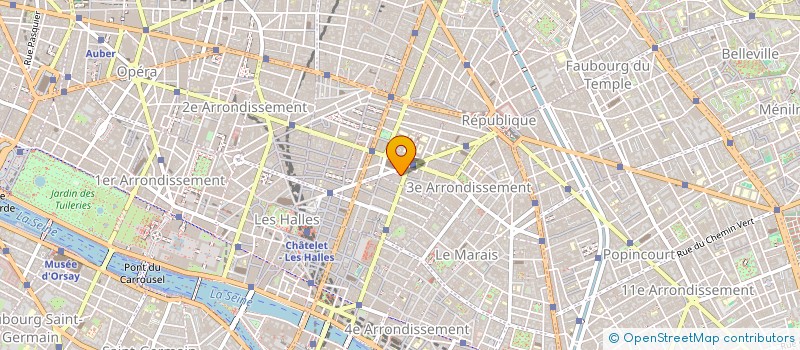 localisation de l'entreprise MONSIEUR NICOLAS VILLETTE  PARIS