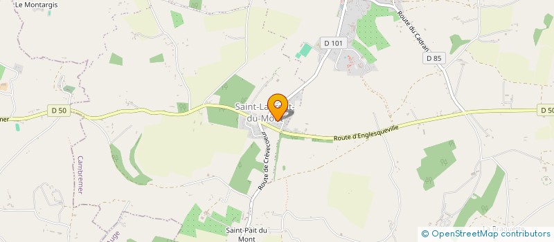 localisation de l'entreprise MONSIEUR NICOLAS VINCENT  CAMBREMER