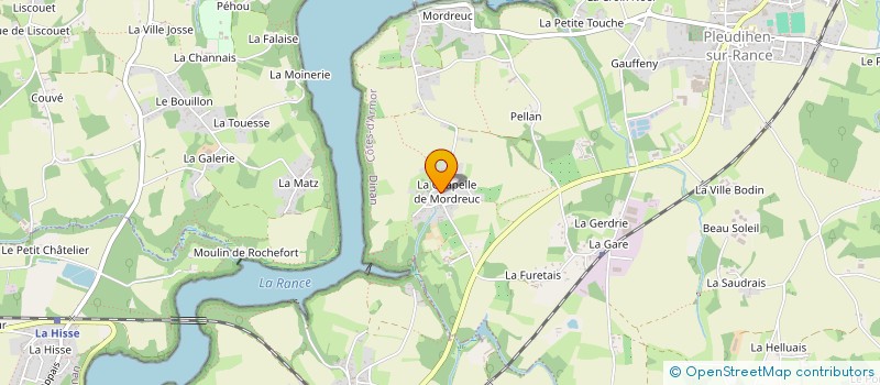 localisation de l'entreprise MONSIEUR NICOLAS VINCENT  PLEUDIHEN-SUR-RANCE