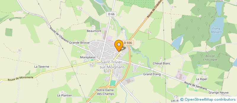 localisation de l'entreprise MONSIEUR NICOLAS VIOLET  SAINT-TRIVIER-SUR-MOIGNANS