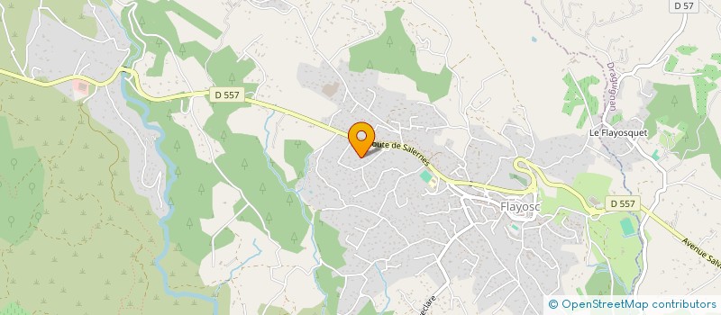 localisation de l'entreprise MONSIEUR NICOLAS VIOLLAIN  FLAYOSC