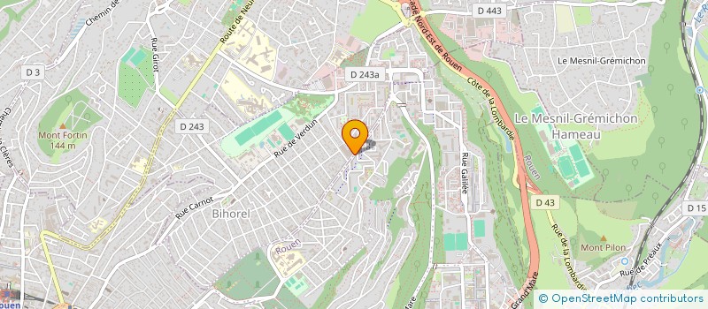 localisation de l'entreprise MONSIEUR NICOLAS VION  BIHOREL