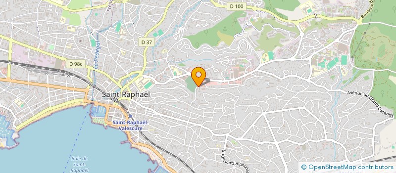 localisation de l'entreprise MONSIEUR NICOLAS VIRICEL  SAINT-RAPHAEL