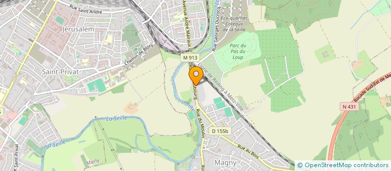 localisation de l'entreprise MONSIEUR NICOLAS VISINE  VILLERUPT