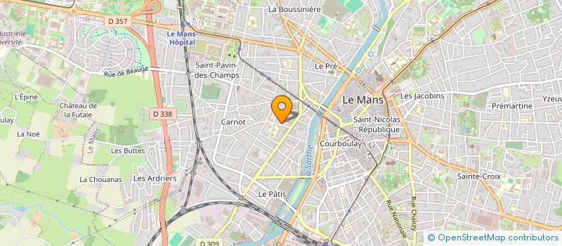 localisation de l'entreprise MONSIEUR NICOLAS VIVION à LE MANS