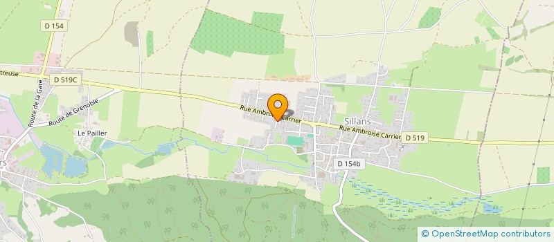 localisation de l'entreprise MONSIEUR NICOLAS VIZZINI  SILLANS