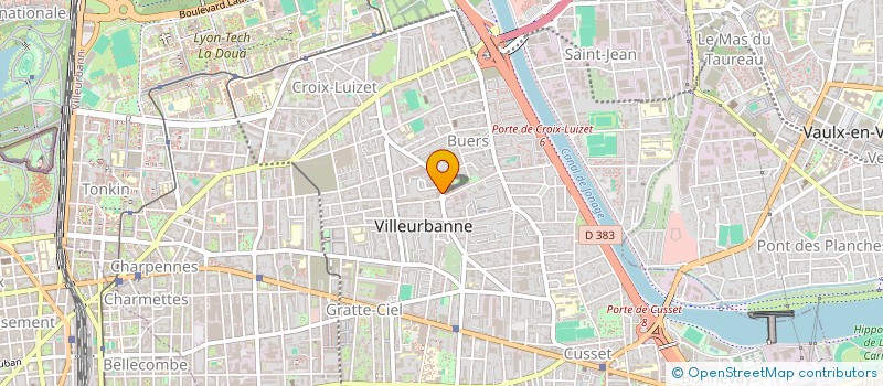 localisation de l'entreprise MONSIEUR NICOLAS VLACHAKIS  VILLEURBANNE